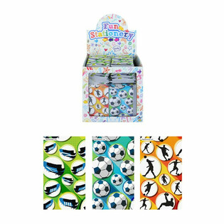 CARNET DE NOTES &ndash; MOD&Egrave;LE : FOOTBALL (168 pcs)