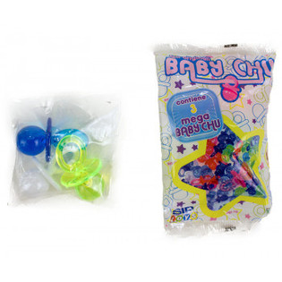 3 Tétines Géantes BABY CHU en Pochette Surprise (24 pcs)