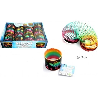 Grands Slinkies Animaux Marins Ø7cm en Présentoir (12 pcs)