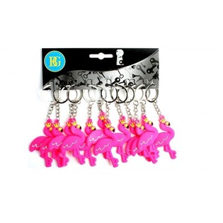 PORTE-CLÉS FLAMANT ROSE (12 pcs)