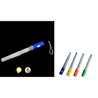 B&Acirc;TONS LUMINEUX MULTICOLORES, 18 cm de long (24 pcs)