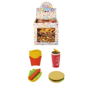 Mix Gommes Snack / Fast Food en pr&eacute;sentoir (108 pcs)