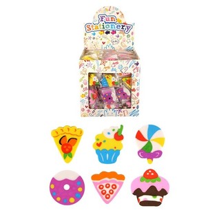 Gommes Bonbons Sweet en Pr&eacute;sentoir (216 pcs)