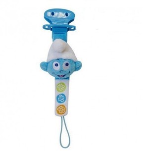 Attache-tétine Schtroumpfs en Peluche (12 pcs)