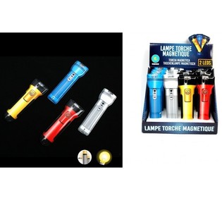 Lampes de poche LED en pr&eacute;sentoir (24 pcs)