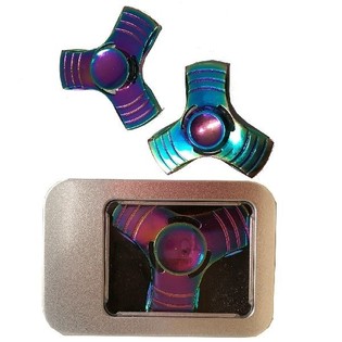 SPINNER FIDGET EN MÉTAL DANS COFFRET CADEAU (10 pcs.)
