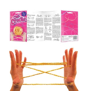 Jeu de Ficelle CATS CRADLE Arc-en-ciel - Corde Magique (72 pcs)