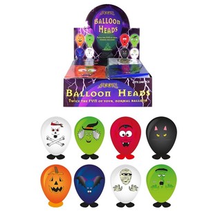 T&Ecirc;TES DE BALLON &ndash; MOD&Egrave;LE : HALLOWEEN (240 pcs)