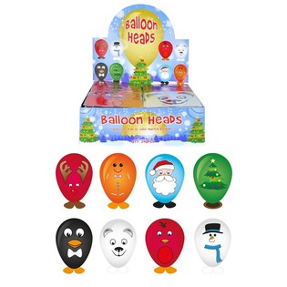 T&ecirc;tes de Ballons de No&euml;l &ndash; Mod&egrave;le : No&euml;l (240 pcs)