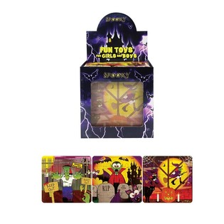 PUZZLE &ndash; HALLOWEEN, 13 x 12 cm. EN PR&Eacute;SENTOIR (108 pcs)