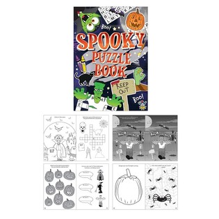 LIVRE DE PUZZLES HALLOWEEN (48 pcs)