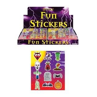 AUTOCOLLANTS FUN &ndash; MOD&Egrave;LE : HALLOWEEN (120 pcs)