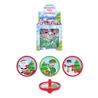 TOUPIES DE NO&Euml;L EN PR&Eacute;SENTOIR (60 pcs)