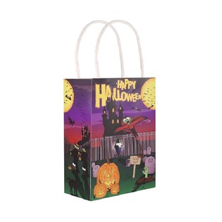 HAPPY HALLOWEEN &ndash; SAC CADEAU 14x21x7 Cm. (24 pcs)