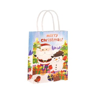 Sachets Cadeaux MERRY CHRISTMAS 14x21x7 cm (24 pcs)