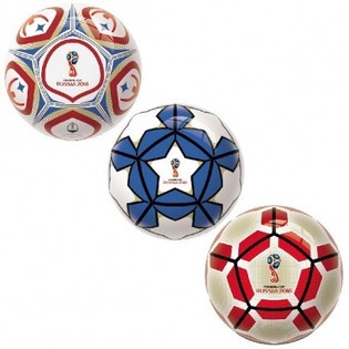 Ballons de Foot Coupe du Monde Ø14 Cm. (12 pcs.)