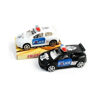 VOITURES DE POLICE À FRICTION SUR BLISTER (12 pcs)