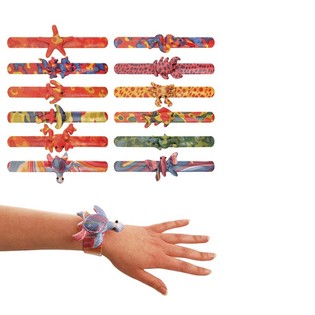 Bracelets Slap &agrave; Th&egrave;me Animaux (12 pcs)