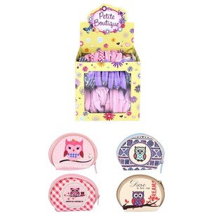 TROUSSES HIBOUX JOYEUX EN PR&Eacute;SENTOIR (60 pcs)