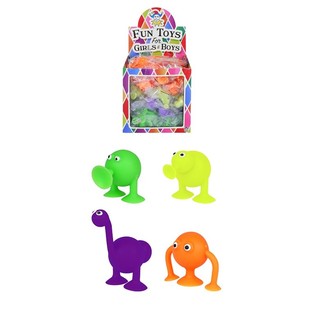 FIGURINES RIGOLOTES &Agrave; VENTOUSE EN PR&Eacute;SENTOIR (72 pcs)