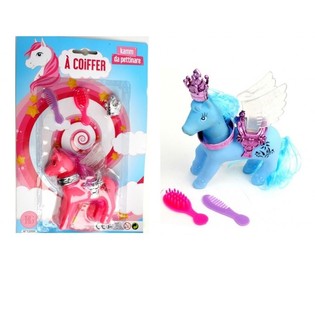 Set de Licorne 2 Pièces avec Peigne (24 pcs)