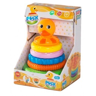 STAPELRINGEN TUIMELAAR SPEELSET MET GELUID, MODEL EEND, Pour enfants d&egrave;s 0 mois (6 pcs.)