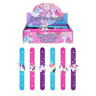 Bracelets Claque Licorne / Unicorn (24 pcs)