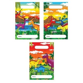 SACHETS CADEAUX DINOSAURES &ndash; 23x15 cm (144 pcs)