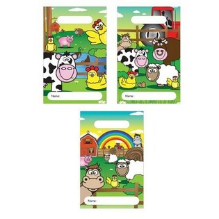 Sachets de friandises Ferme 23x15 cm (144 pcs)