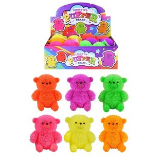 Grands Ours Puffer Lumineux en Pr&eacute;sentoir (12 pcs)