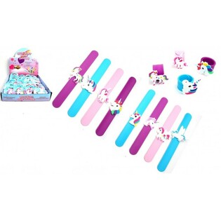 BRACELETS CLIC UNICORNE EN PRÉSENTOIR (24 pcs)