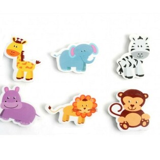 Mix de Gommes Animaux Sauvages (48 pcs)