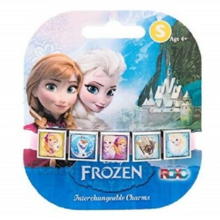 BRACELETS FROZEN AVEC 5 BRELOQUES INTERCHANGEABLES (24 pcs)