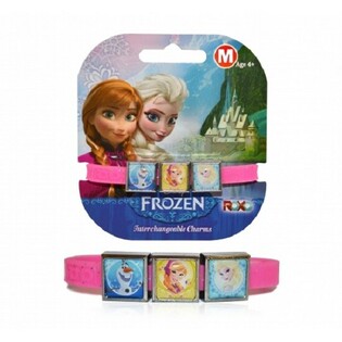 Bracelets Disney Frozen avec 3 Breloques Interchangeables (24 pcs.)