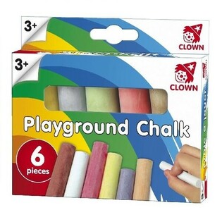 LOT DE 6 GROSSES CRAIES DE TROTTOIR (12 pcs.)