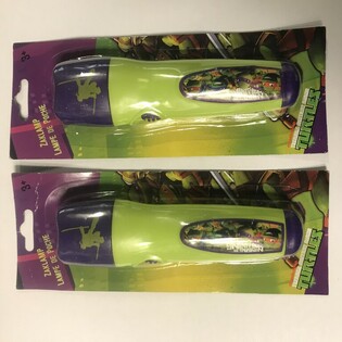 LAMPE DE POCHE LED NINJA TURTLES (24 pcs)