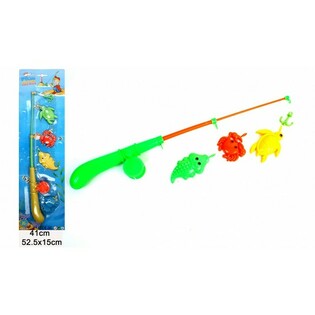 JEU DE P&Ecirc;CHE SUR GRANDE CARTE (24 pces)