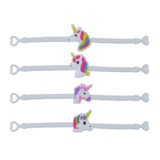 BRACELETS LICORNE EN SILICONE POUR ENFANTS (100 pcs.)