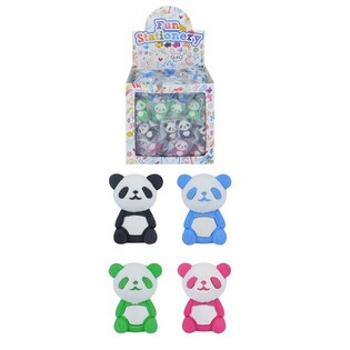 GOMMES MOD&Egrave;LE : PANDAS EN PR&Eacute;SENTOIR (128 pcs)