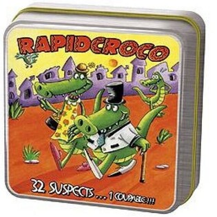 RAPID CROCO - JEU DE CARTES (4 pcs)