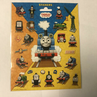 Grandes Planches d'Autocollants Thomas le Train, 20x16 cm (10 pcs)