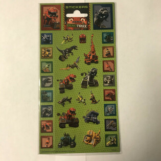 Autocollants DINOTRUX - 20 x 10 cm - Pack de 10