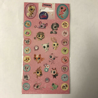 Autocollants Little PetShop, 20 x 10 cm (10 pcs.)