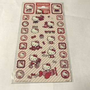 AUTOCOLLANTS HELLO KITTY - 20 x 10 cm (10 pcs)