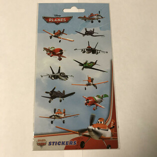 Planche d'autocollants: DISNEY PLANES, Dim. 20 x 10 cm (10 pcs)