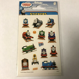 Planche d'autocollants : Thomas le Petit Train, 16 x 9 cm (10 pcs)