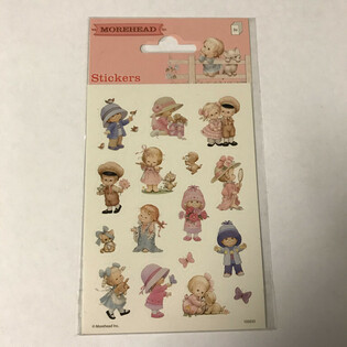 PLANCHE DE STICKERS : MOREHEAD – CHERS ENFANTS, Dim. 16 x 9 cm (10 pcs)