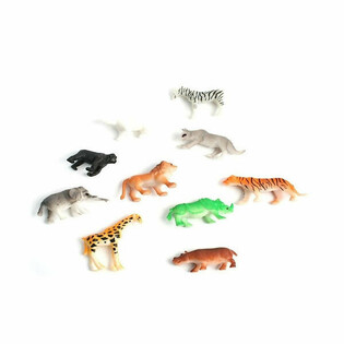 MIX Animaux du Zoo pour P&ecirc;che aux Canards (48 pcs)