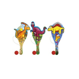 JEU DE RAQUETTE DINOSAURE (24 pcs)