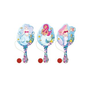 Jeu de Palette avec Balle &Eacute;lastique Sir&egrave;ne (Lot de 24)